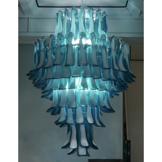 L 97 Lampadario di Murano color smeraldo